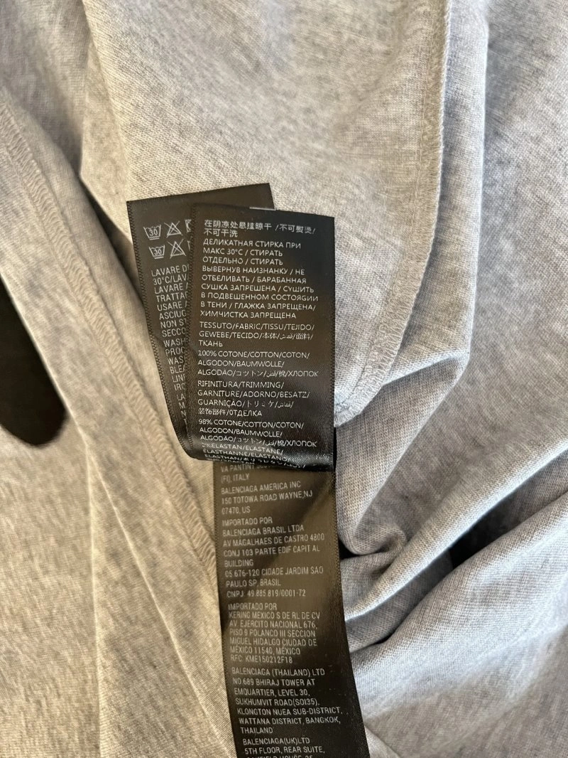 Balenciaga T-Shirts ZipUp 96332