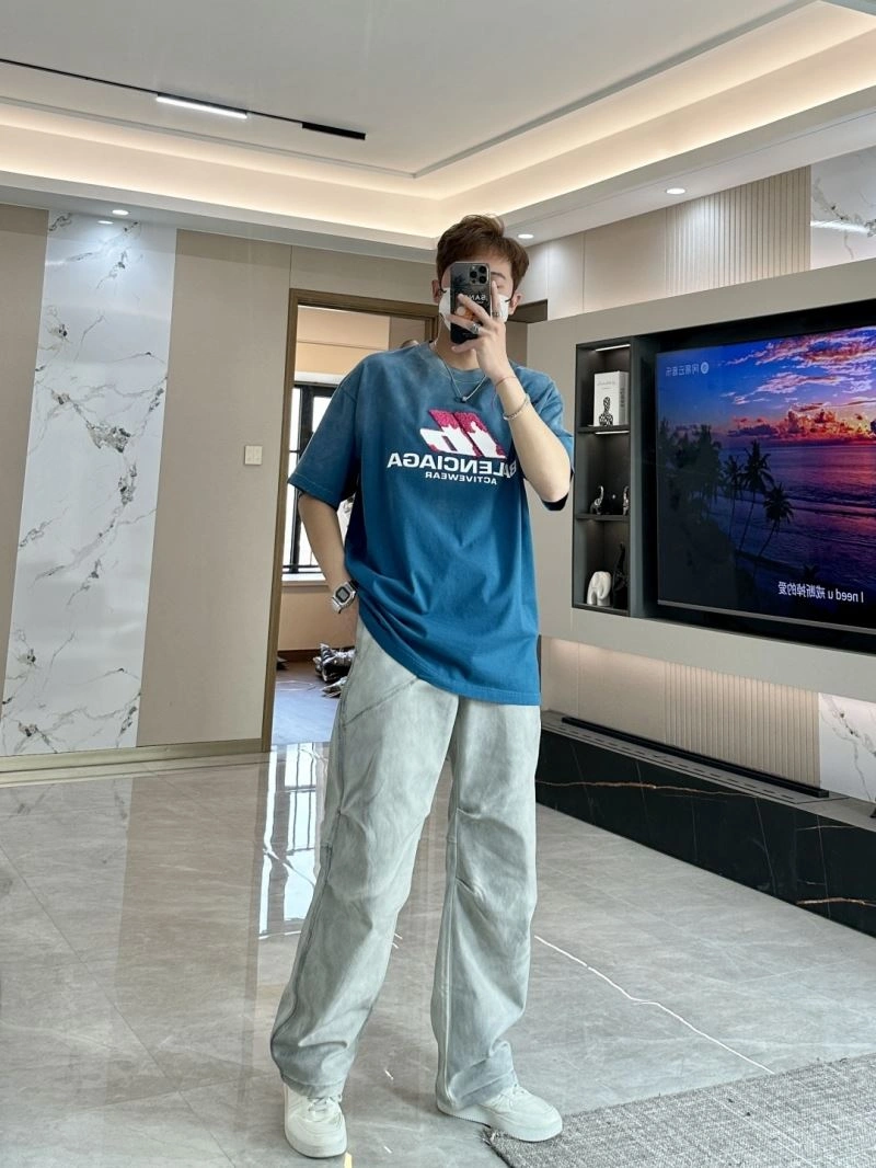 Balenciaga T-Shirts Breathable 97632