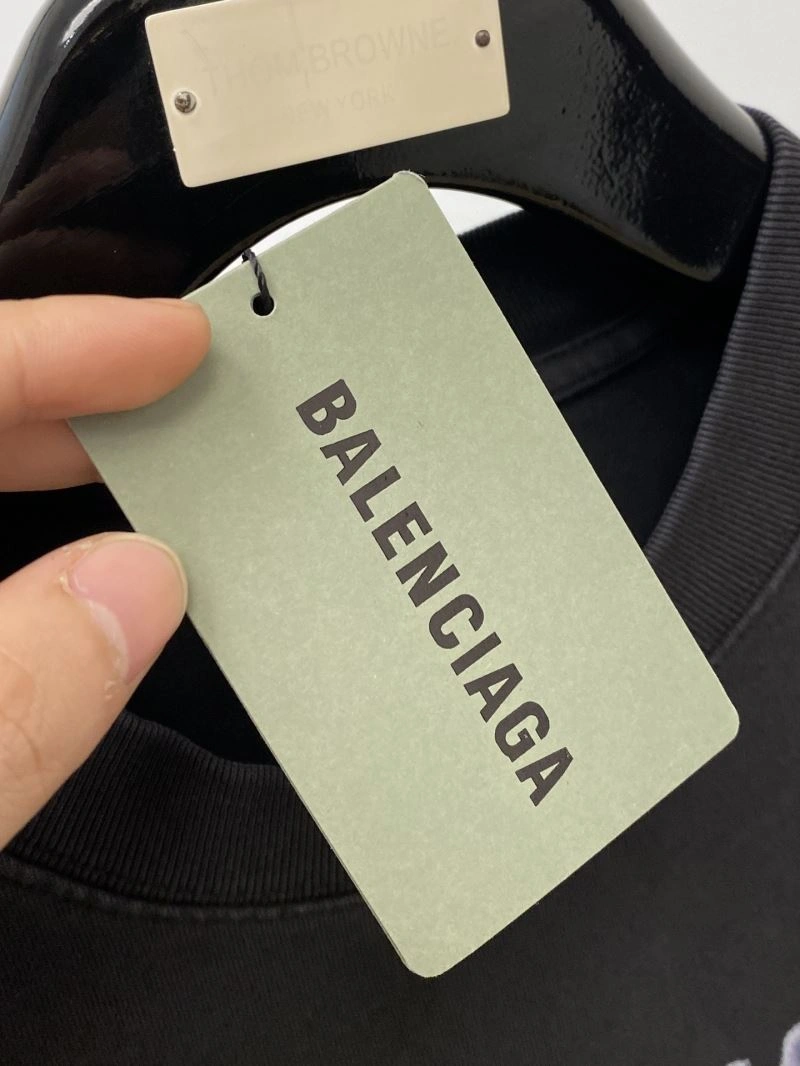 Balenciaga T-Shirts Breathable 97277