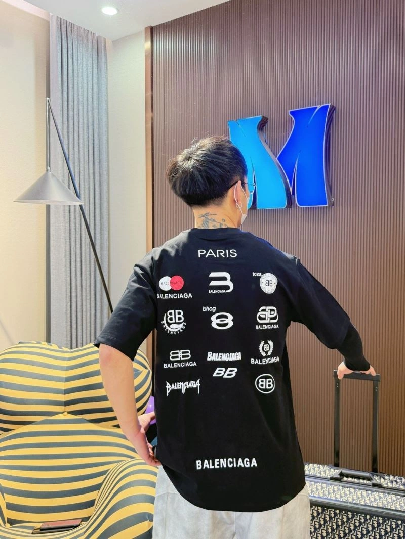 Balenciaga T-Shirts QuickDry 96698