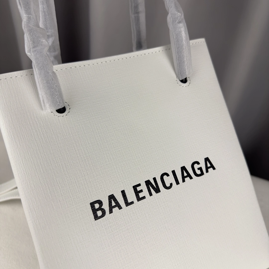 WaterResistant Balenciaga Toothpick-Patterned Calfskin Square Bag with Straps 60874