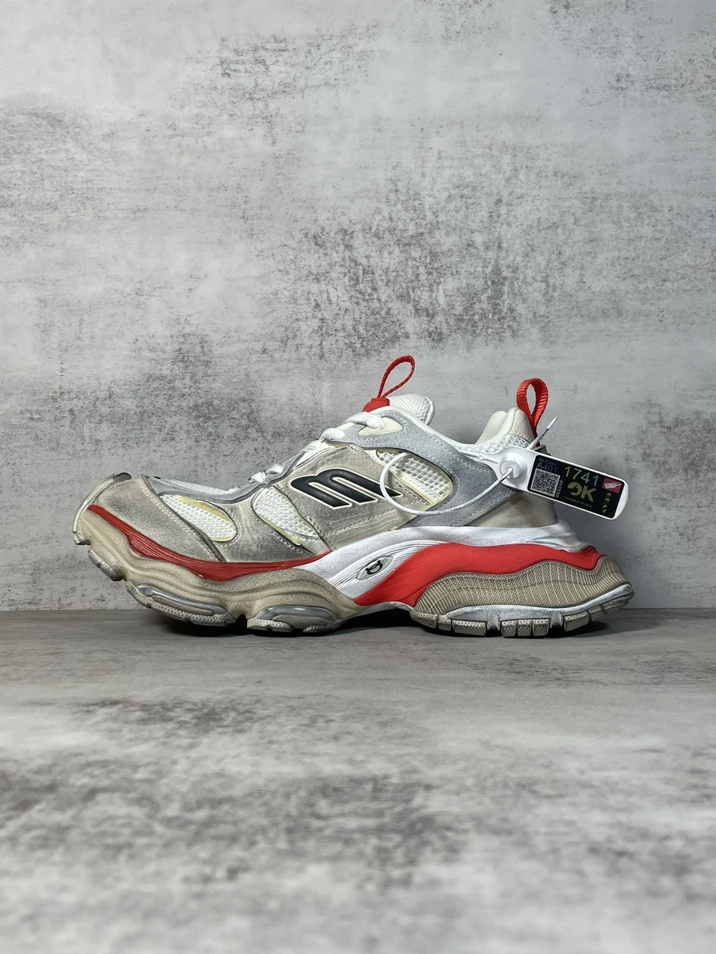 MoistureWicking Balenciaga Track Shoes 16751