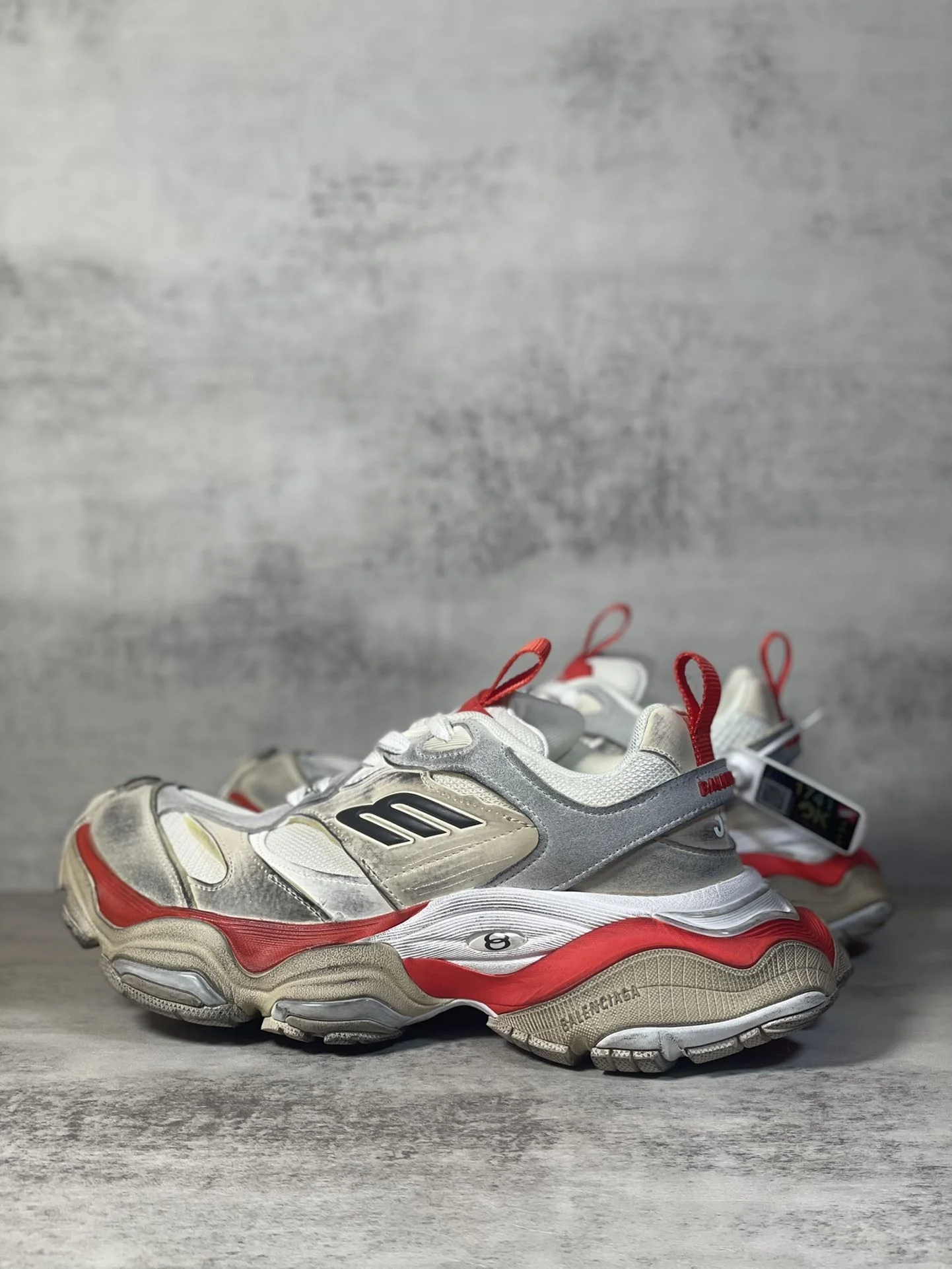 MoistureWicking Balenciaga Track Shoes 16751