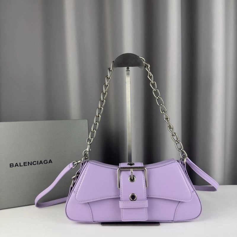 Balenciaga  Lavender Lindsay Handbag with Vintage Charm DailyWear 75356