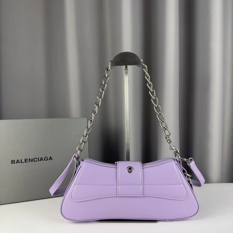 Balenciaga  Lavender Lindsay Handbag with Vintage Charm DailyWear 75356