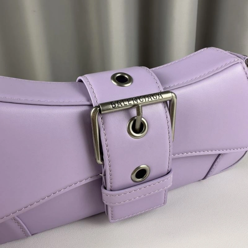 Balenciaga  Lavender Lindsay Handbag with Vintage Charm DailyWear 75356