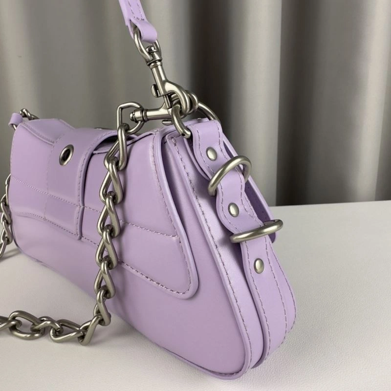 Balenciaga  Lavender Lindsay Handbag with Vintage Charm DailyWear 75356