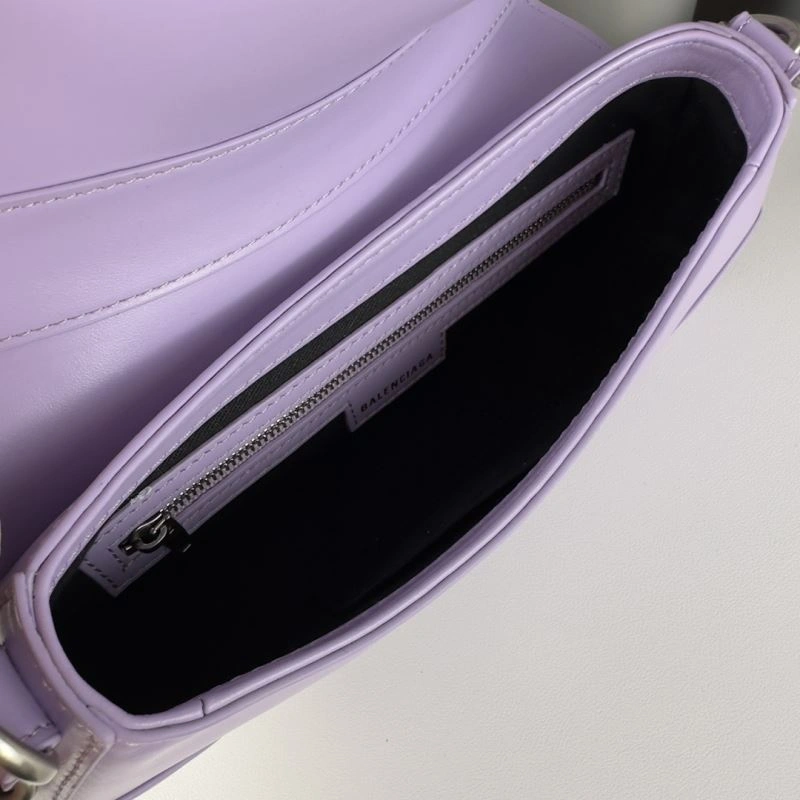 Balenciaga  Lavender Lindsay Handbag with Vintage Charm DailyWear 75356