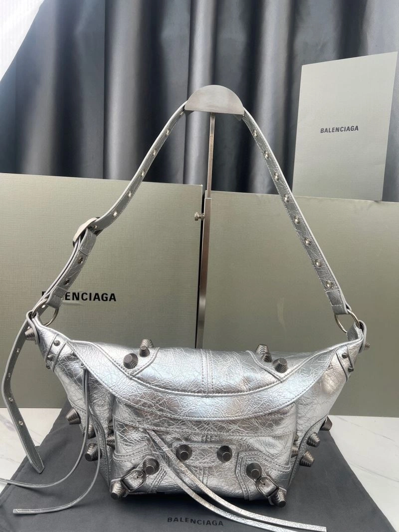 Balenciaga  Unisex Motorcycle Folding Waist Bag - Street Style StreetReady 78563