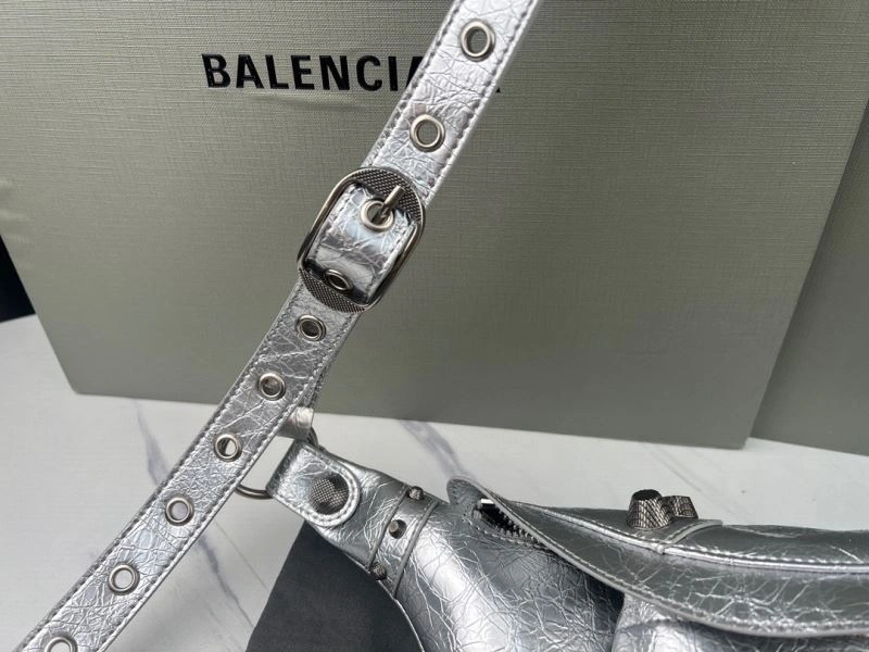 Balenciaga  Unisex Motorcycle Folding Waist Bag - Street Style StreetReady 78563