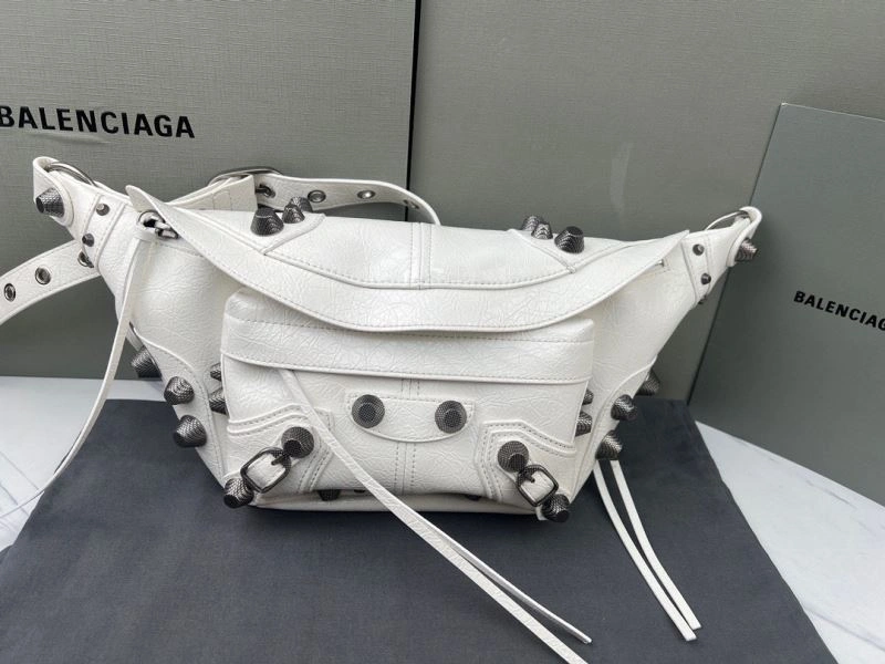 ZeroBulk Balenciaga  Street Style Motorcycle Folding Waist Bag - 20x5x19cm 78564