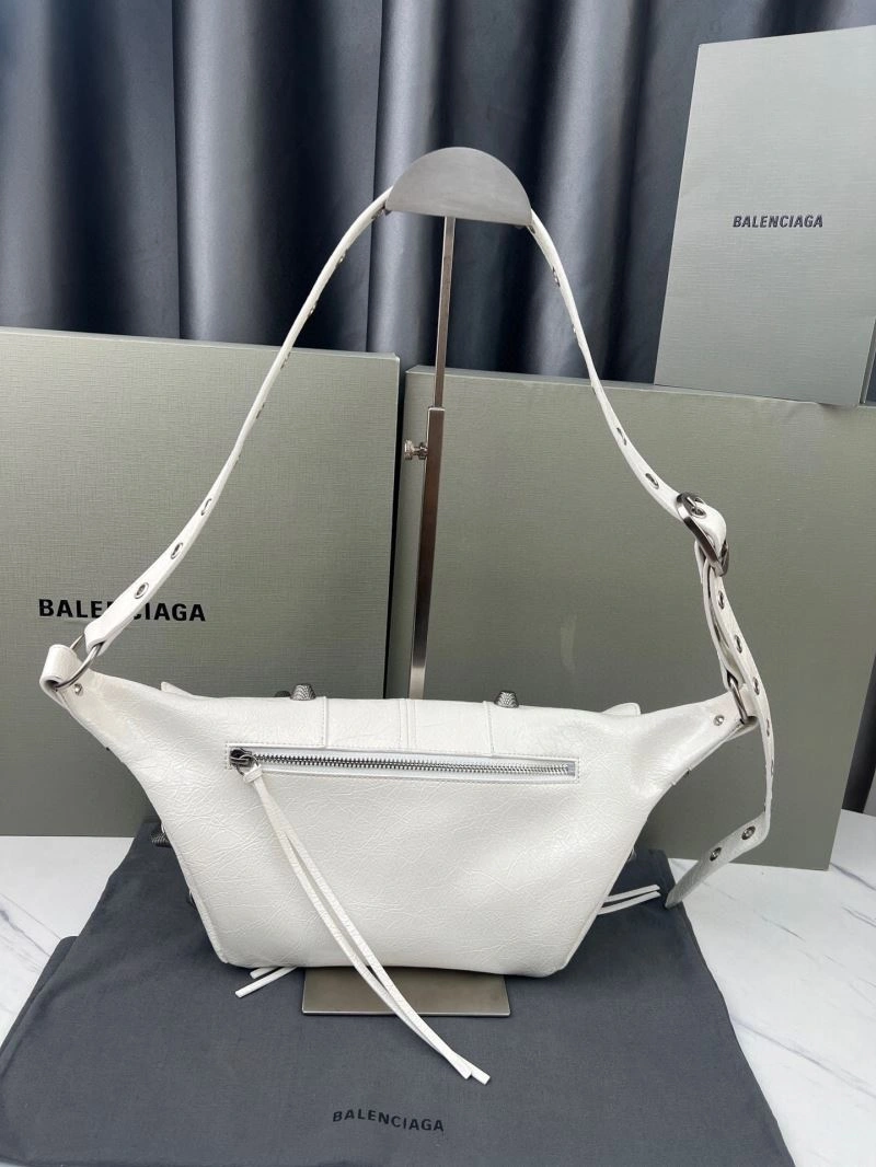 ZeroBulk Balenciaga  Street Style Motorcycle Folding Waist Bag - 20x5x19cm 78564