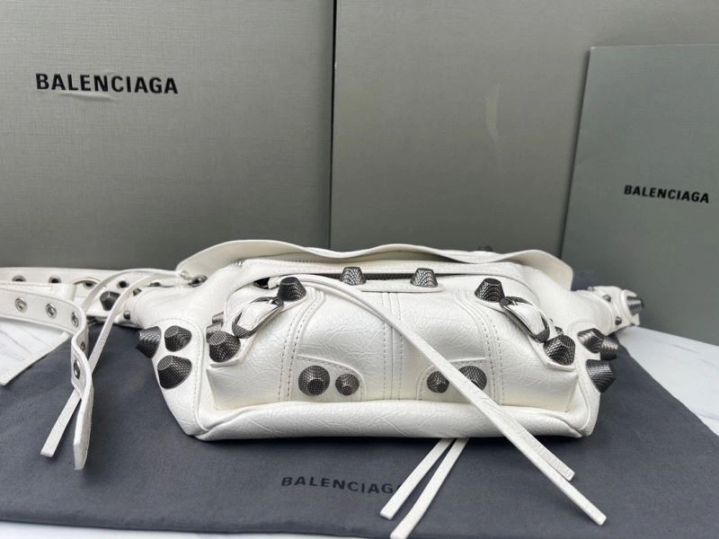 ZeroBulk Balenciaga  Street Style Motorcycle Folding Waist Bag - 20x5x19cm 78564