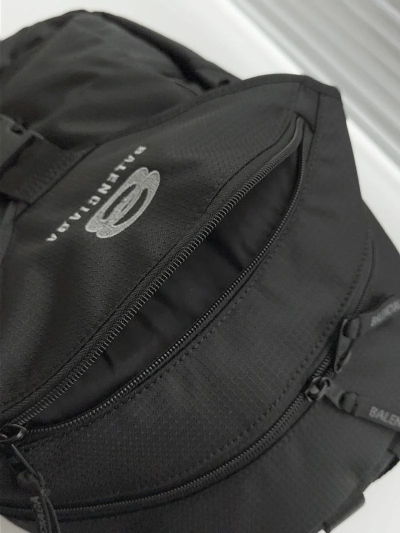 MoistureWicking Balenciaga Unity Embroidered Nylon Medium Backpack 38328