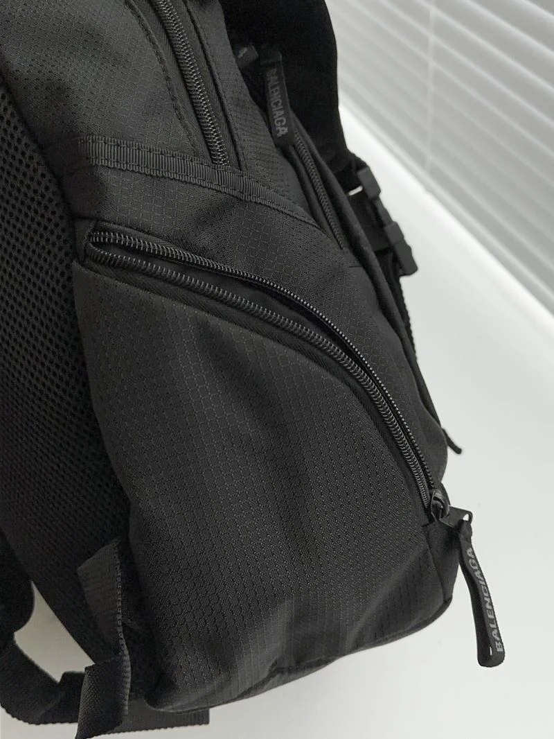 MoistureWicking Balenciaga Unity Embroidered Nylon Medium Backpack 38328