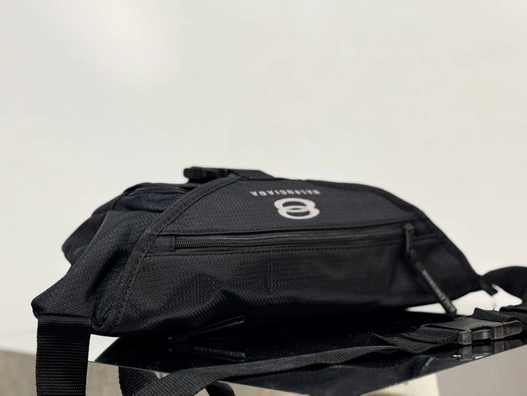 Balenciaga Unity Sport Icon Nylon Waist Bag with Adjustable Strap Comfortable 60862