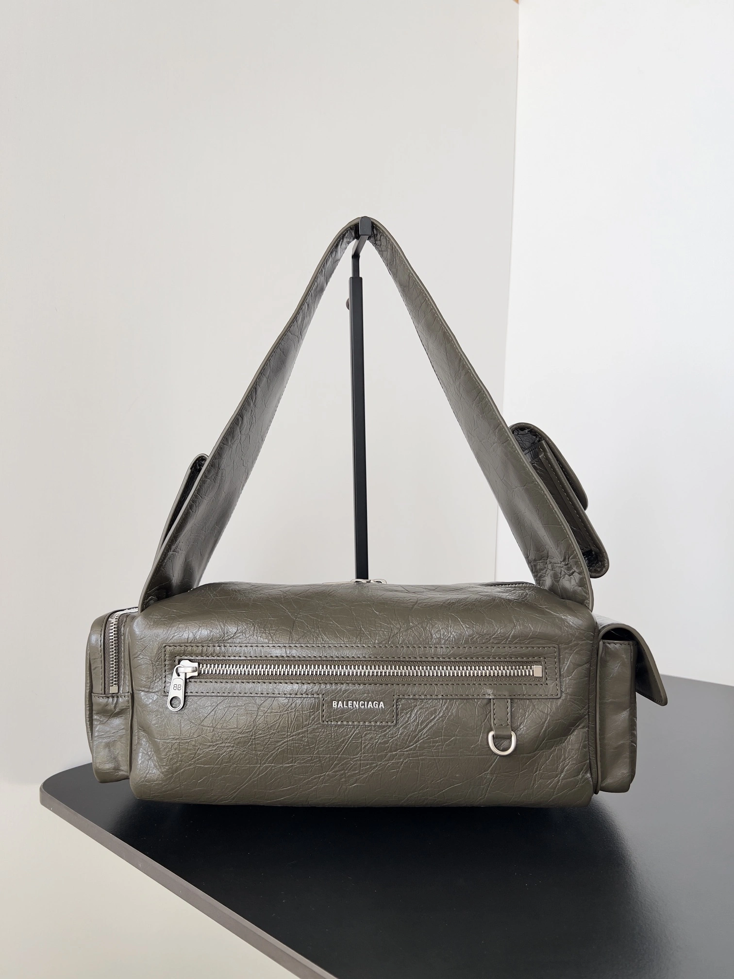 Balenciaga Vintage Lambskin Street Style Multifunctional Shoulder Bag Supportive 64657