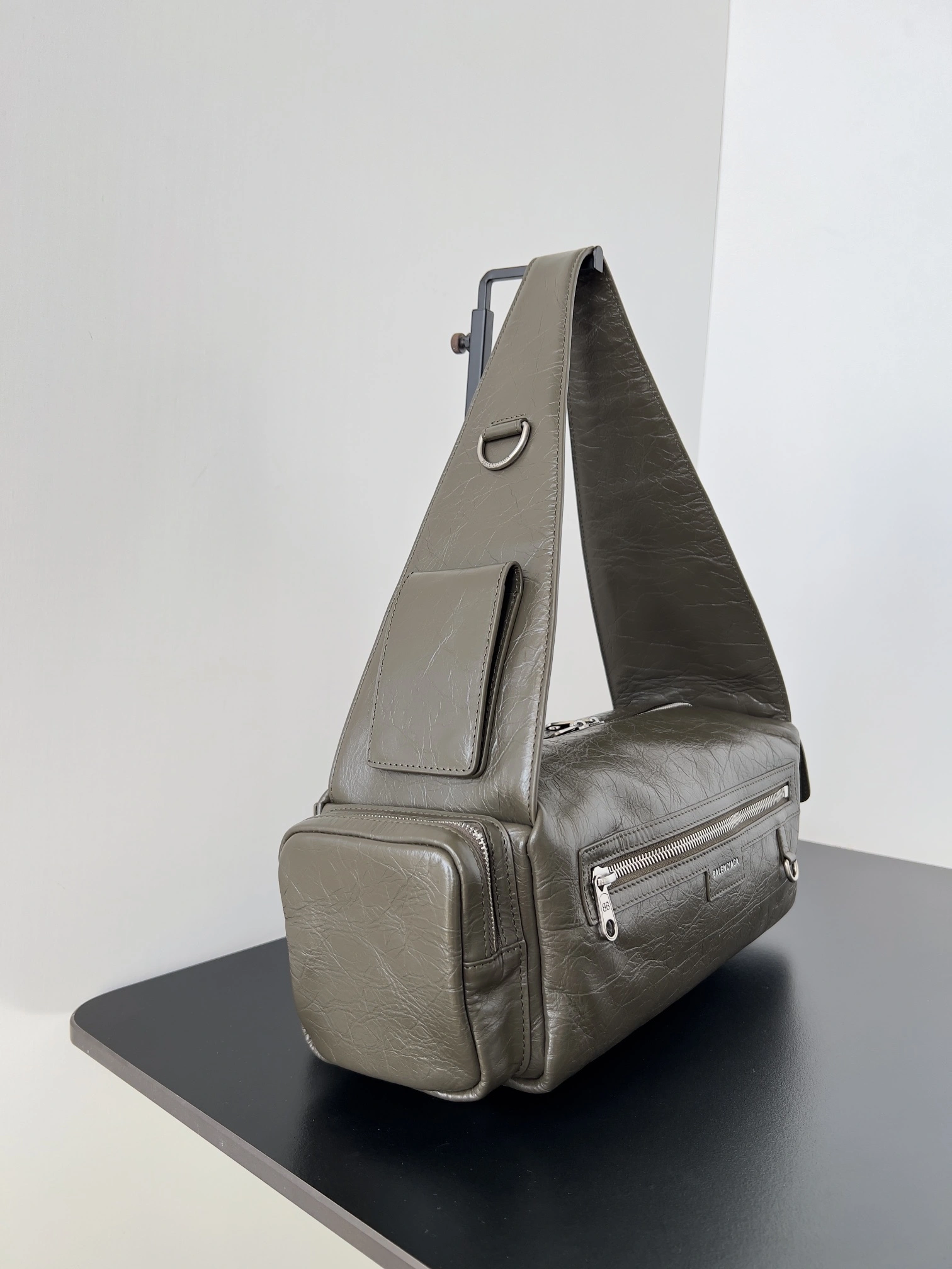 Balenciaga Vintage Lambskin Street Style Multifunctional Shoulder Bag Supportive 64657