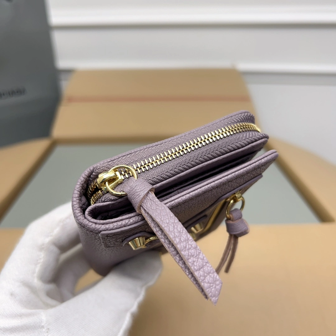 Balenciaga Vintage Light Purple Goatskin  Wallet TravelReady 60841