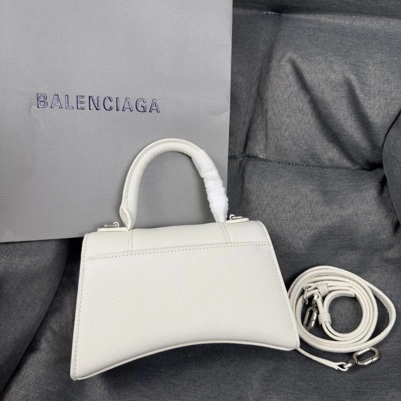 EasyCare Balenciaga XS Hourglass Bag in White Lychee Pattern 69983