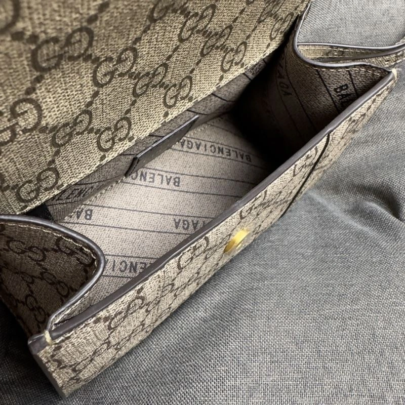 Balenciaga XS Hourglass Crescent Moon Bag in  Cowhide WaterResistant 69976