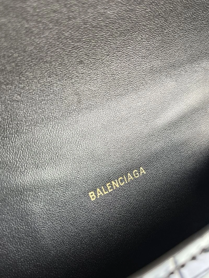 Balenciaga XS Hourglass Crocodile Bag with Gold Hardware EasyMatch 72599