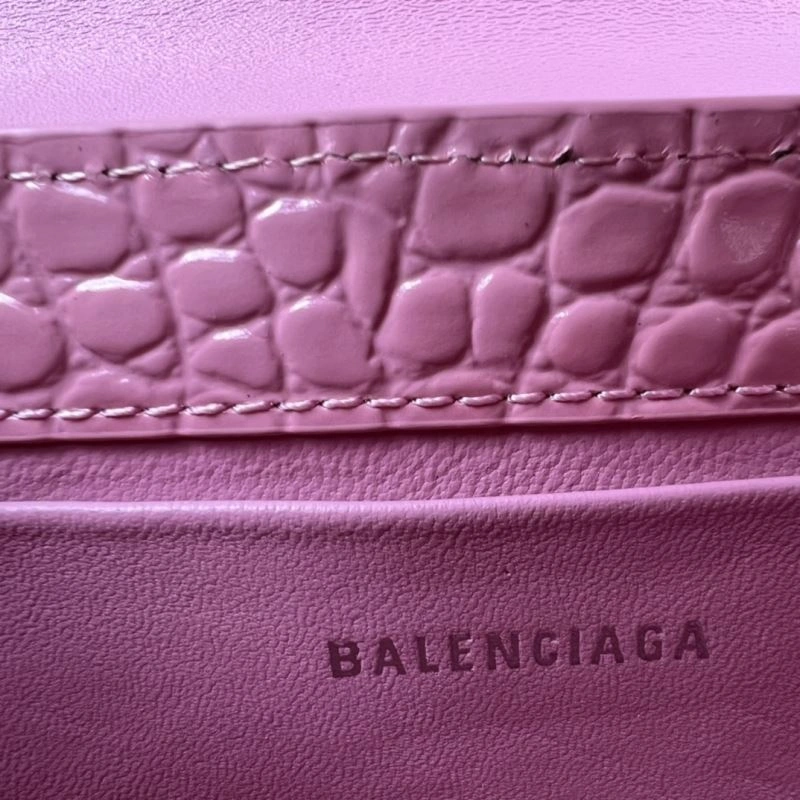 Comfortable Balenciaga XX Lambskin Crocodile Powder Shoulder Bag 78364