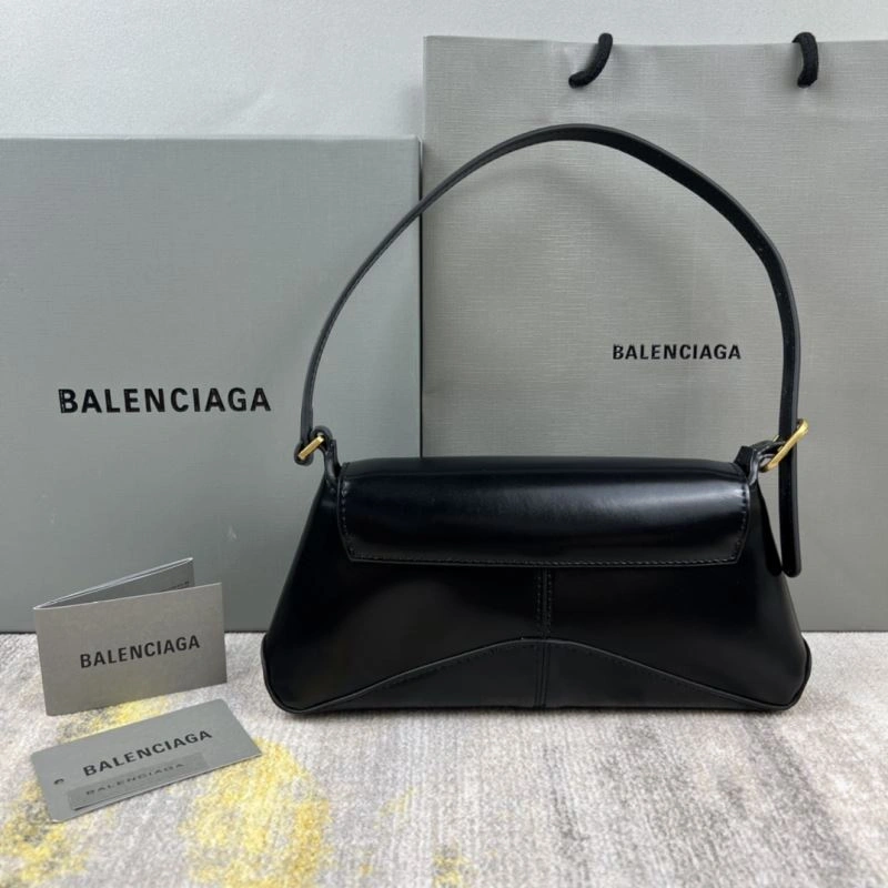 Balenciaga XX Limited Edition Black Lambskin Shoulder Bag Casual 78333