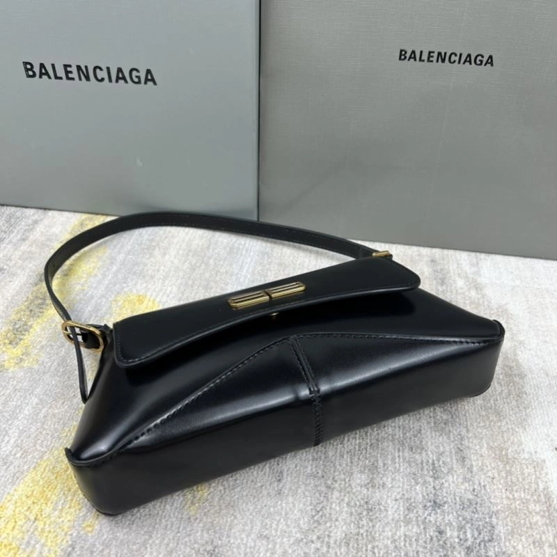 Balenciaga XX Limited Edition Black Lambskin Shoulder Bag Casual 78333