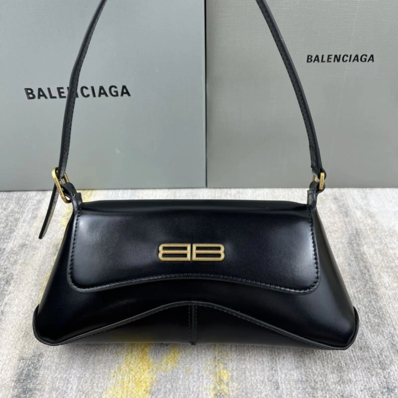 Balenciaga XX Limited Edition Black Lambskin Shoulder Bag Casual 78333