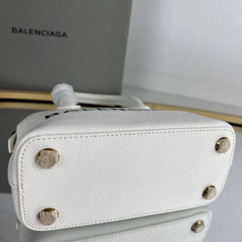Balenciaga XXS Oversized Letter Shell Bag with Gold Hardware TechFriendly 78295
