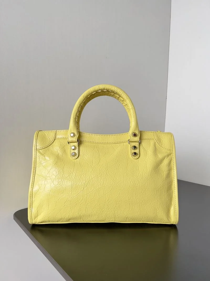 Balenciaga Yellow  Tote Bag - 29.9x19.1x9.9 cm GoAnywhere 70074