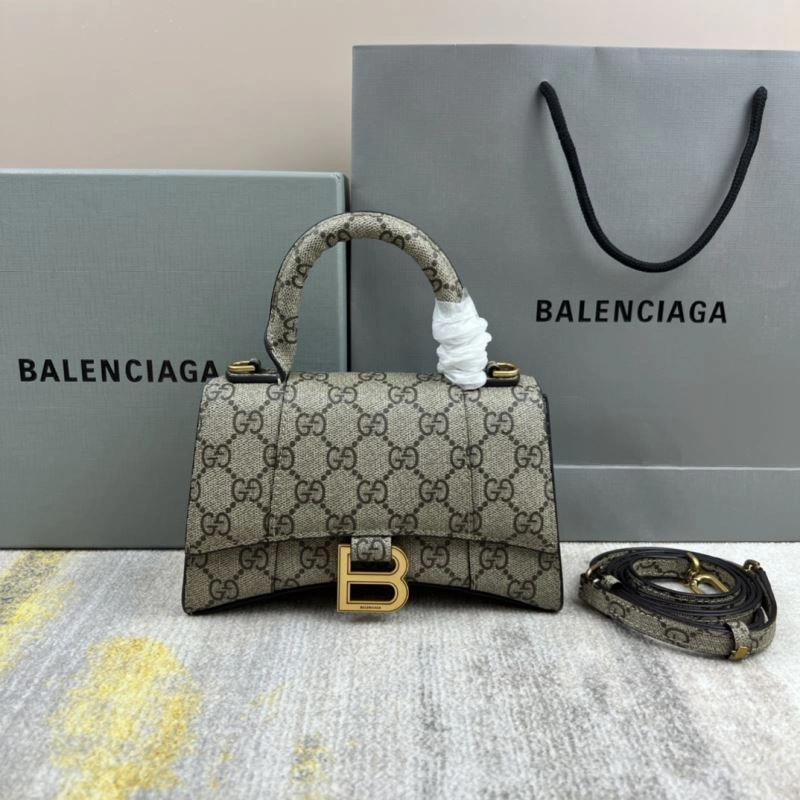 Balenciaga x Gucci Hourglass Bag - Authentic Collaboration Neat 78714