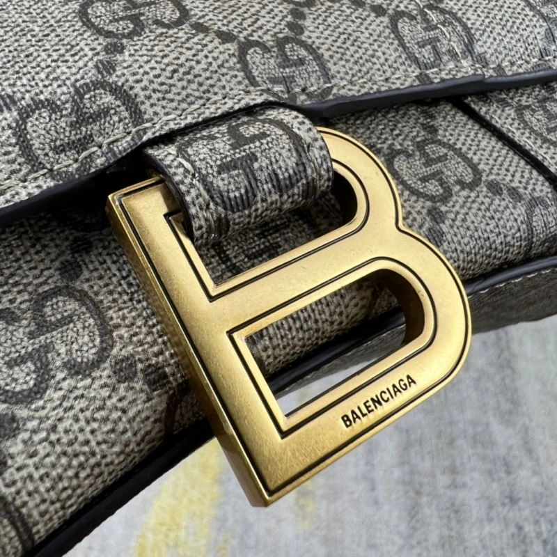 Balenciaga x Gucci Hourglass Bag - Authentic Collaboration Neat 78714