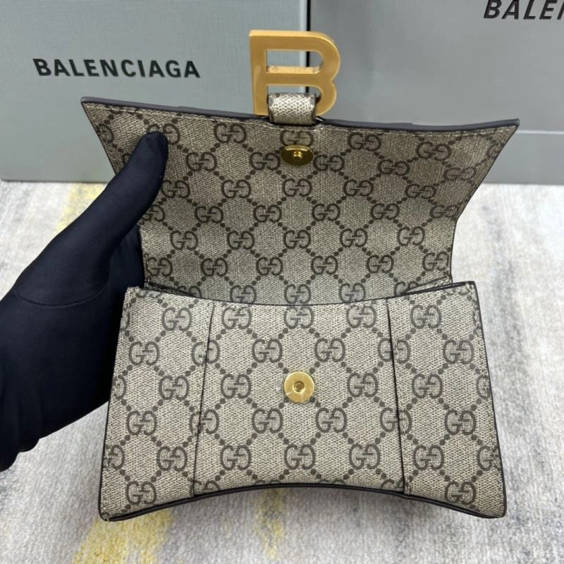 Balenciaga x Gucci Hourglass Bag - Authentic Collaboration Neat 78714