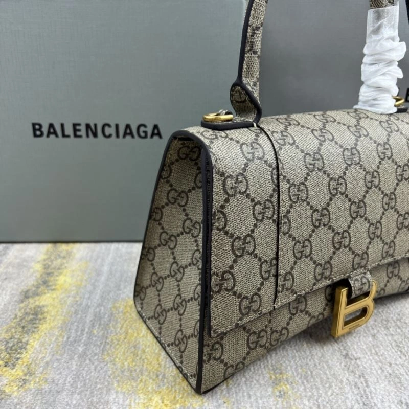 Classic Balenciaga x Gucci Hourglass Bag - Authentic Collaboration 78722