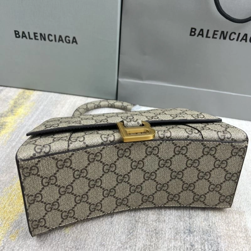 Classic Balenciaga x Gucci Hourglass Bag - Authentic Collaboration 78722