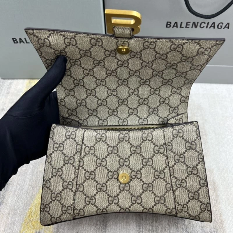 Classic Balenciaga x Gucci Hourglass Bag - Authentic Collaboration 78722