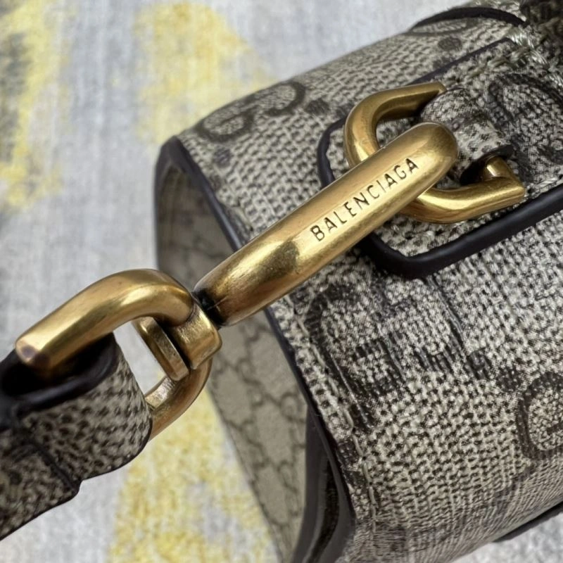 Classic Balenciaga x Gucci Hourglass Bag - Authentic Collaboration 78722