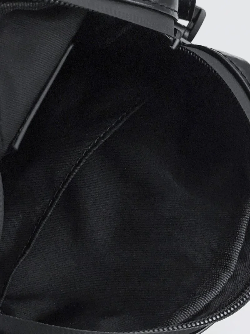 Balenciaga x Under Armour Black Leather Crossbody Bag Chic 38225