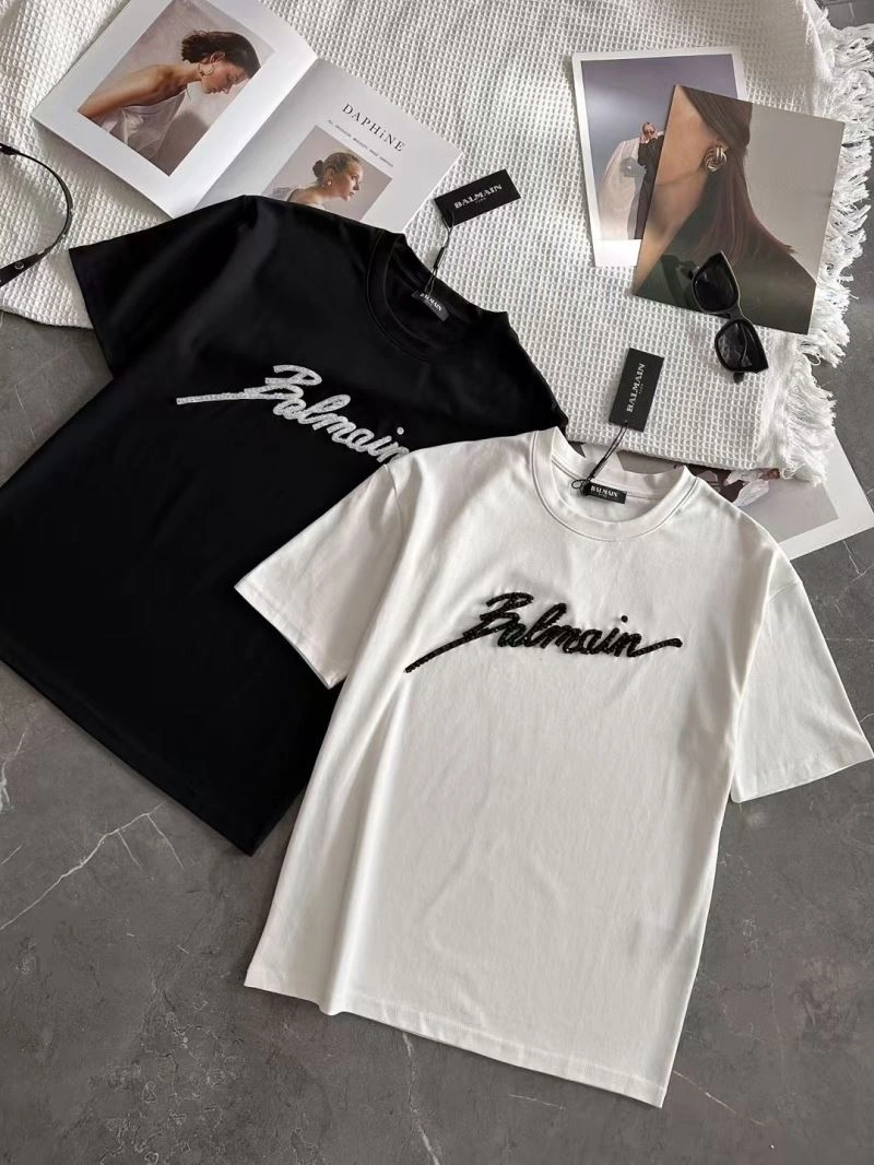Balmain T-Shirts Bright 99053