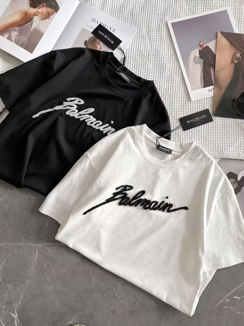 Balmain T-Shirts Bright 99053