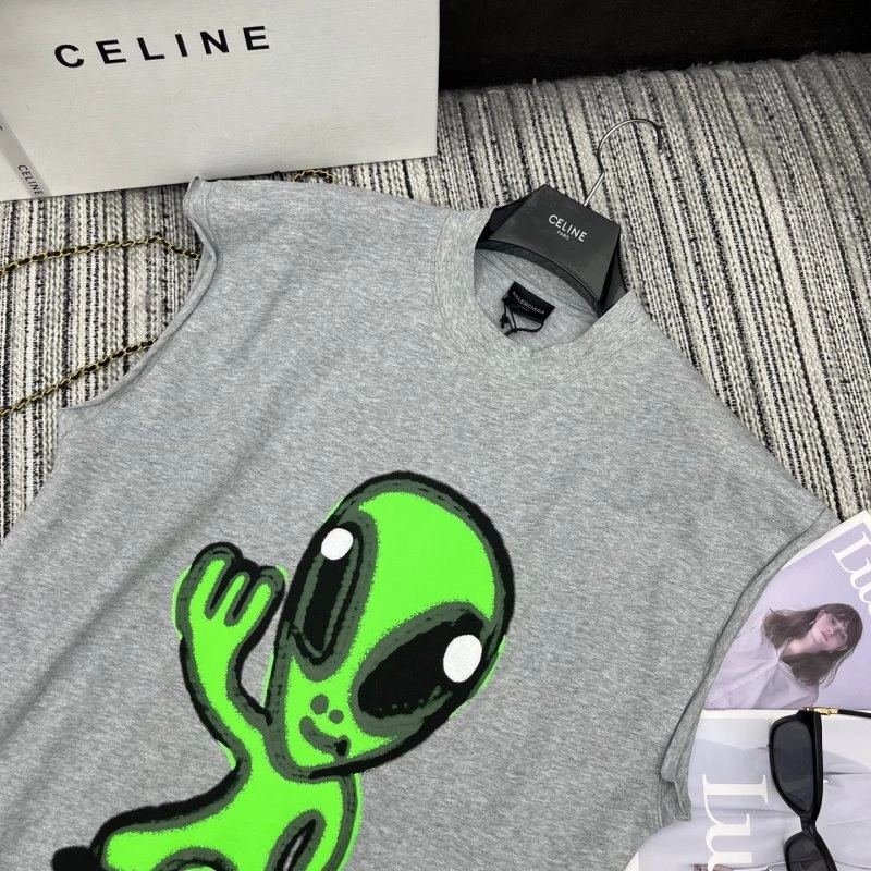 Balmain T-Shirts Breathable 98992
