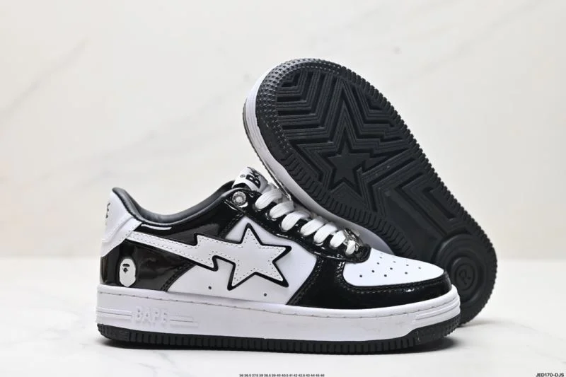Bape Shoes Breathable 3592