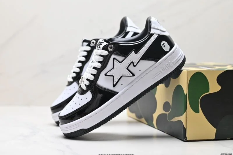 Bape Shoes Breathable 3592