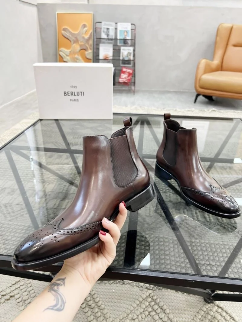 Supportive Berluti Boots 5374