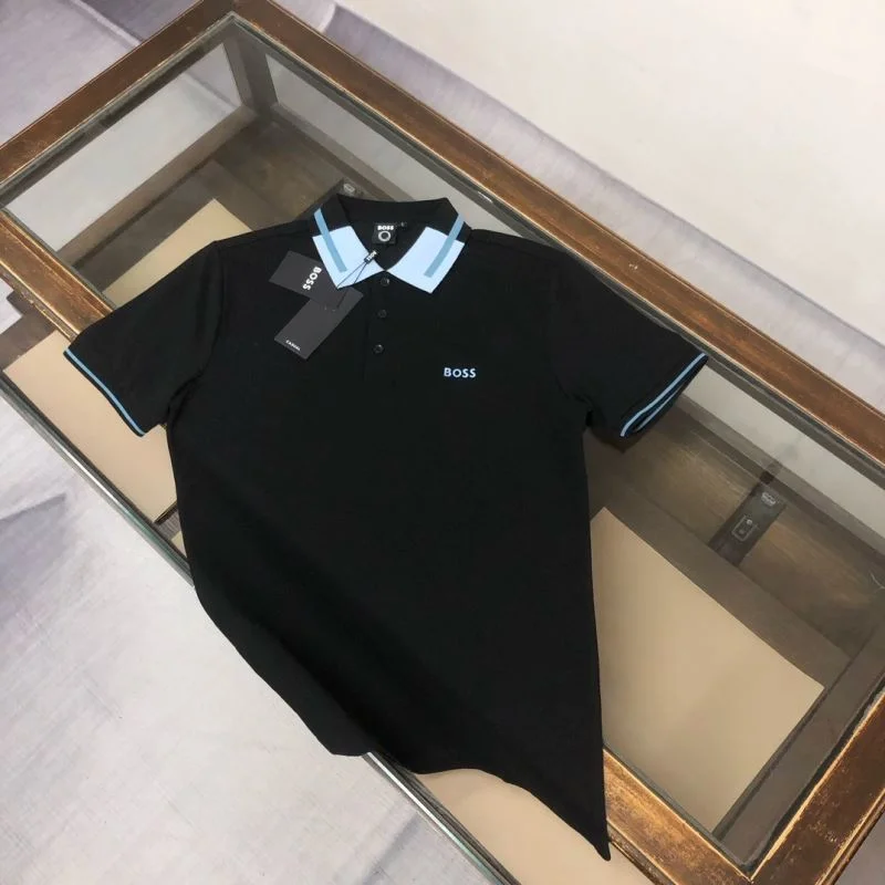 Boss T-Shirts SmoothTexture 164363