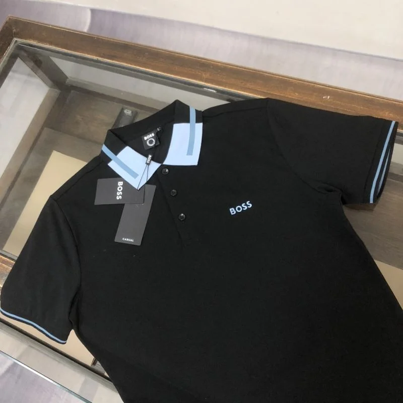 Boss T-Shirts SmoothTexture 164363