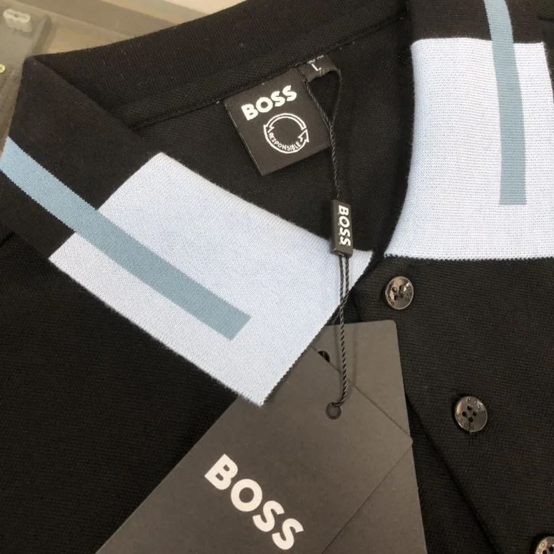 Boss T-Shirts SmoothTexture 164363