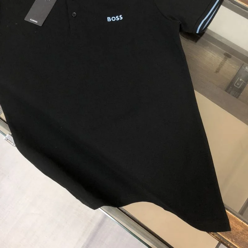 Boss T-Shirts SmoothTexture 164363